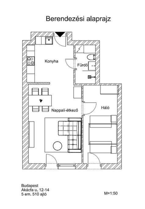 Bence Apartman Budapešť Exteriér fotografie